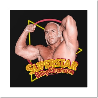 Superstar Billy Graham Posters and Art